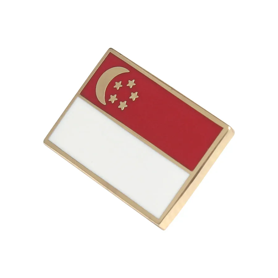 Singapore Flag Pin