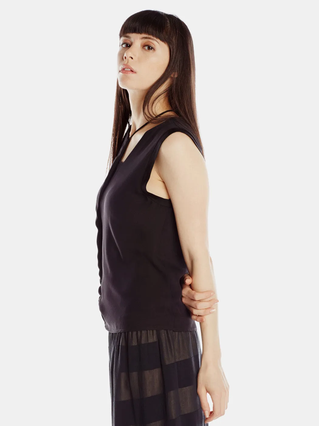 Single Cord Top Black