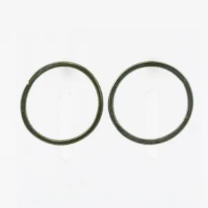 Single Steel Hoop Earrings with Post