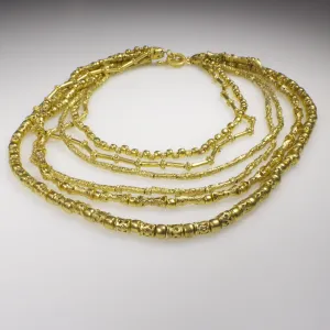 Six Rounds of Beads Necklace