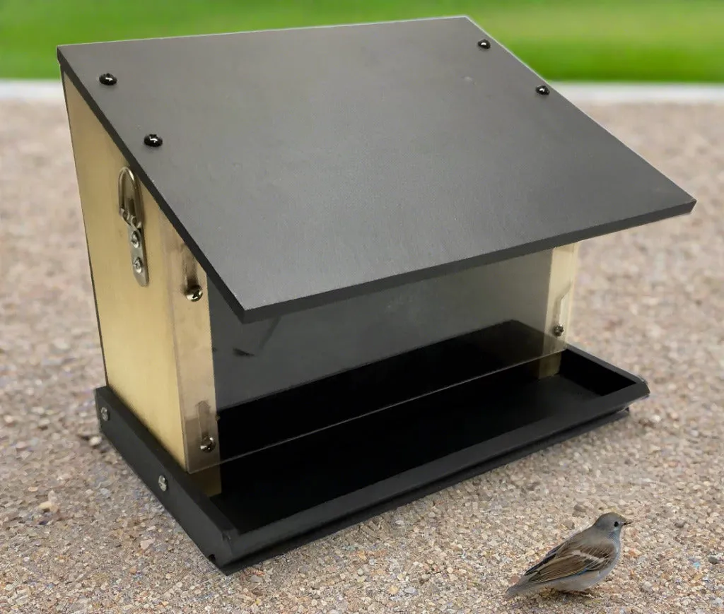 Slate Bird Feeder