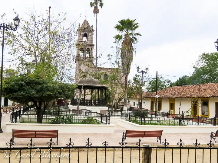 Small town Copala near Mazatlan where we had lunch.