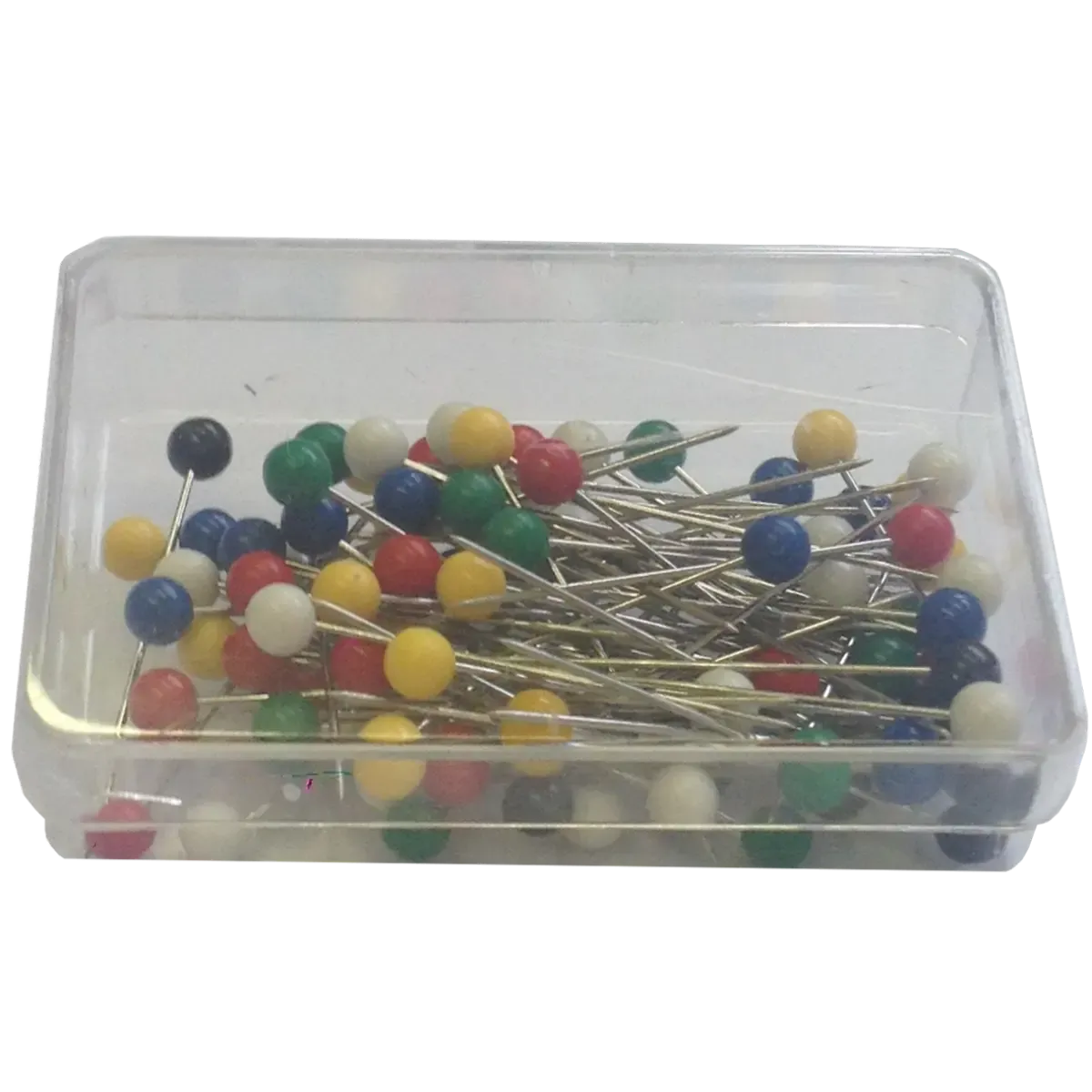 Small Tub Colour Headed Pins