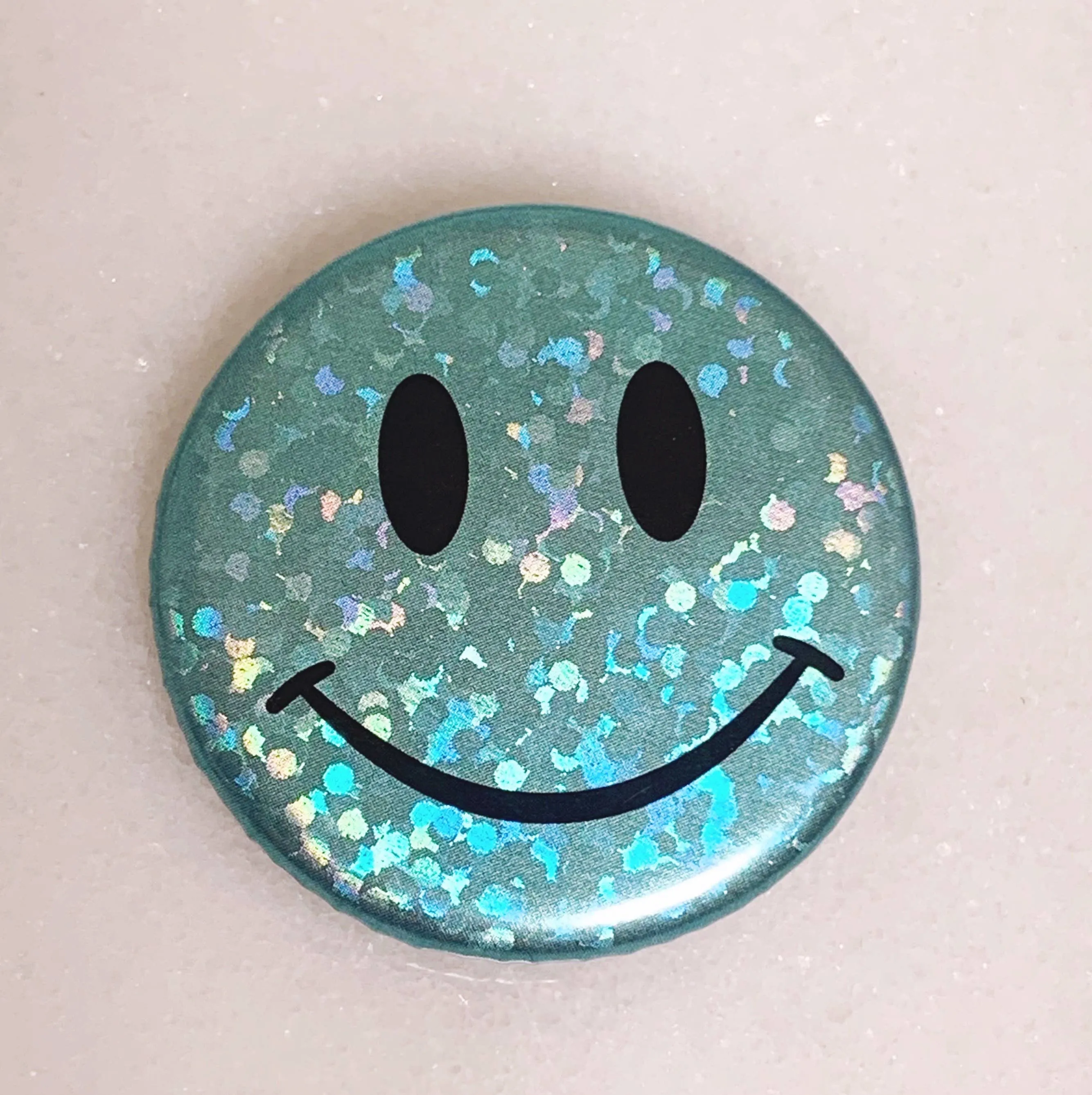 Smiley Face Button Pins