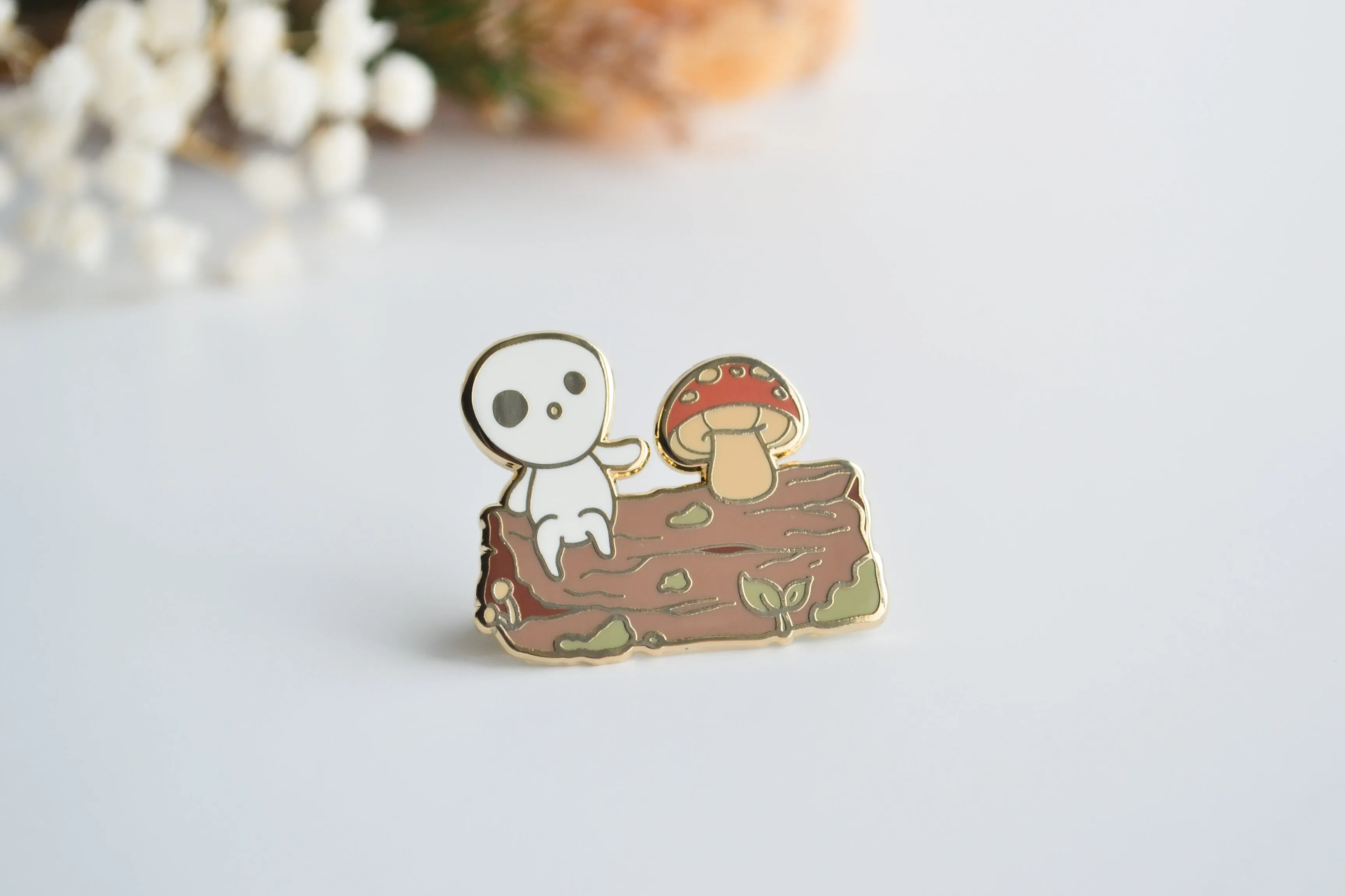 Spirit Friends Enamel Pin B -  Set of 3