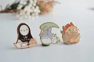 Spirit Friends Enamel Pin -  Set of 3