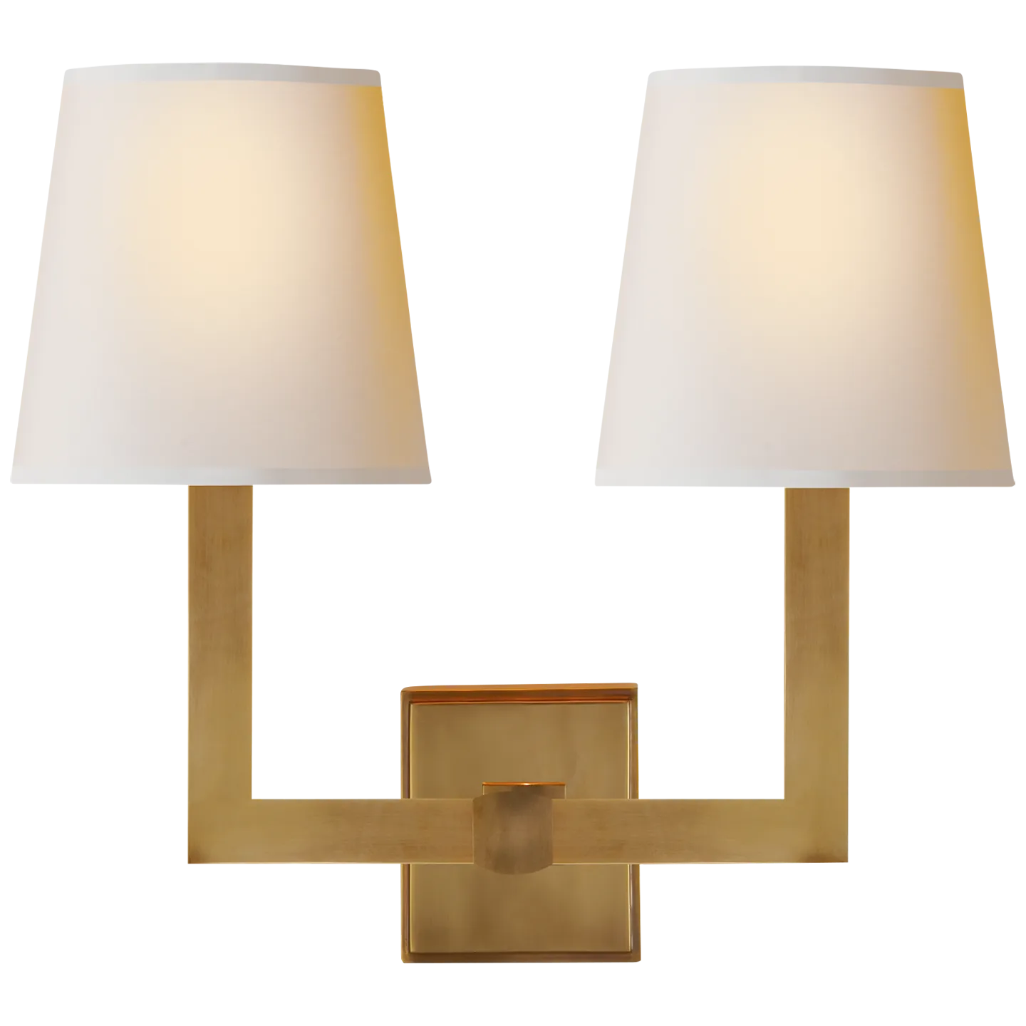 Square Tube Double Sconce
