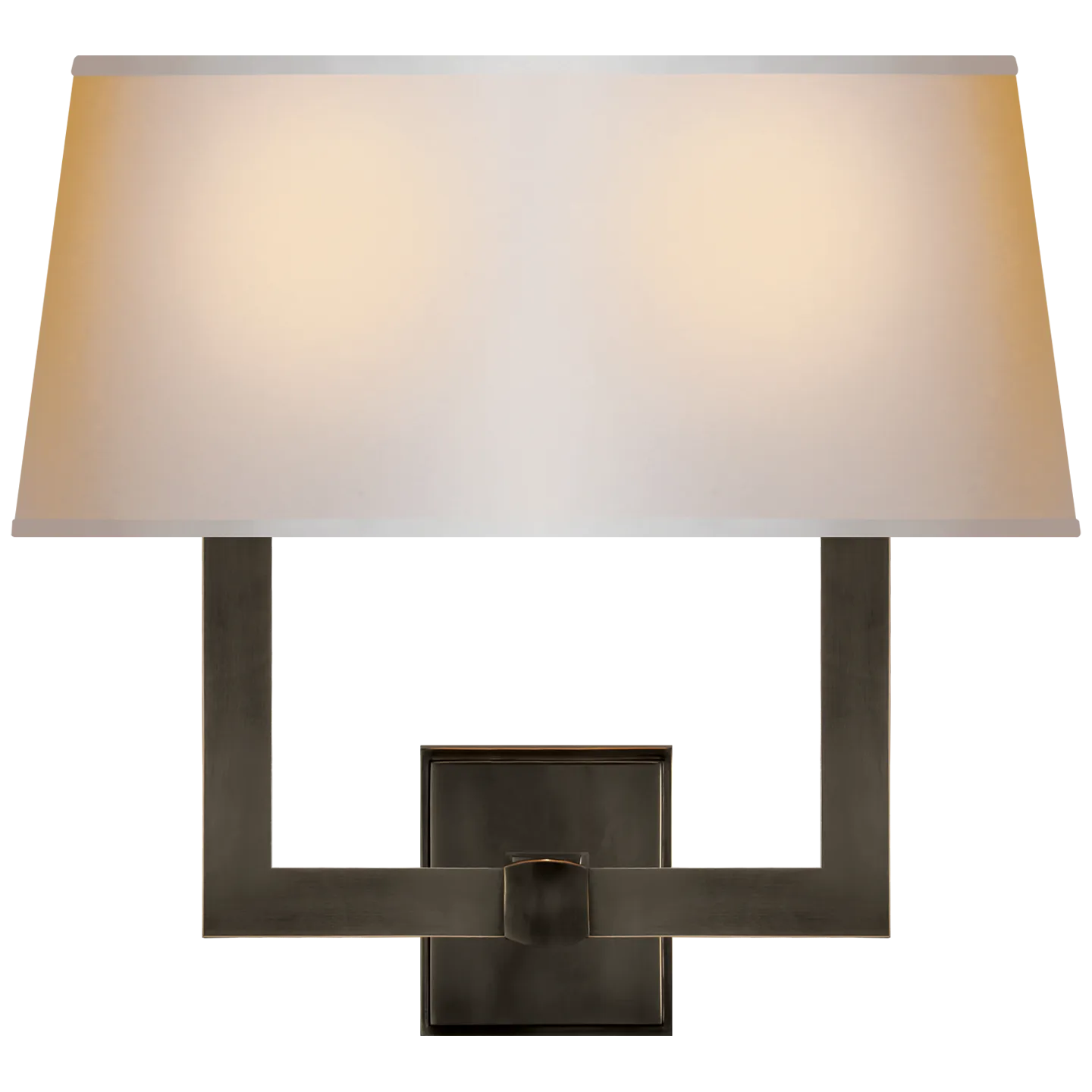 Square Tube Double Sconce