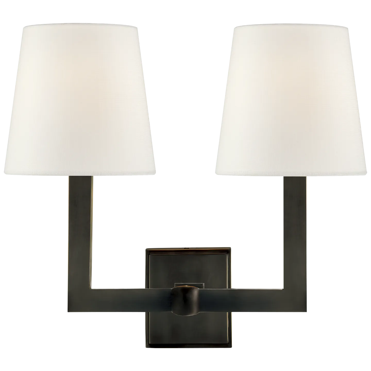 Square Tube Double Sconce