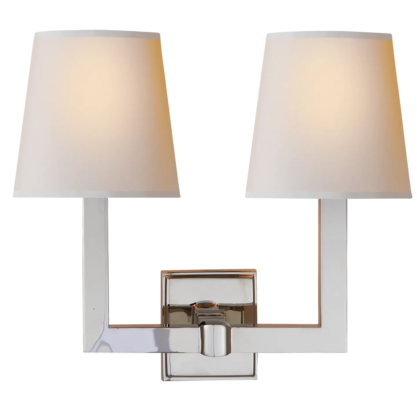 Square Tube Double Sconce