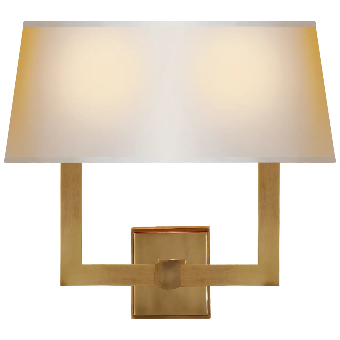 Square Tube Double Sconce