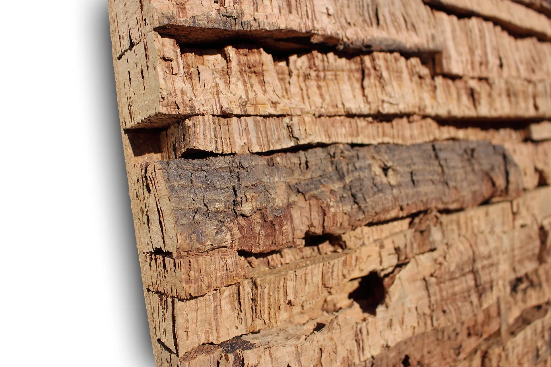 Stacked Stone Cork Sheets