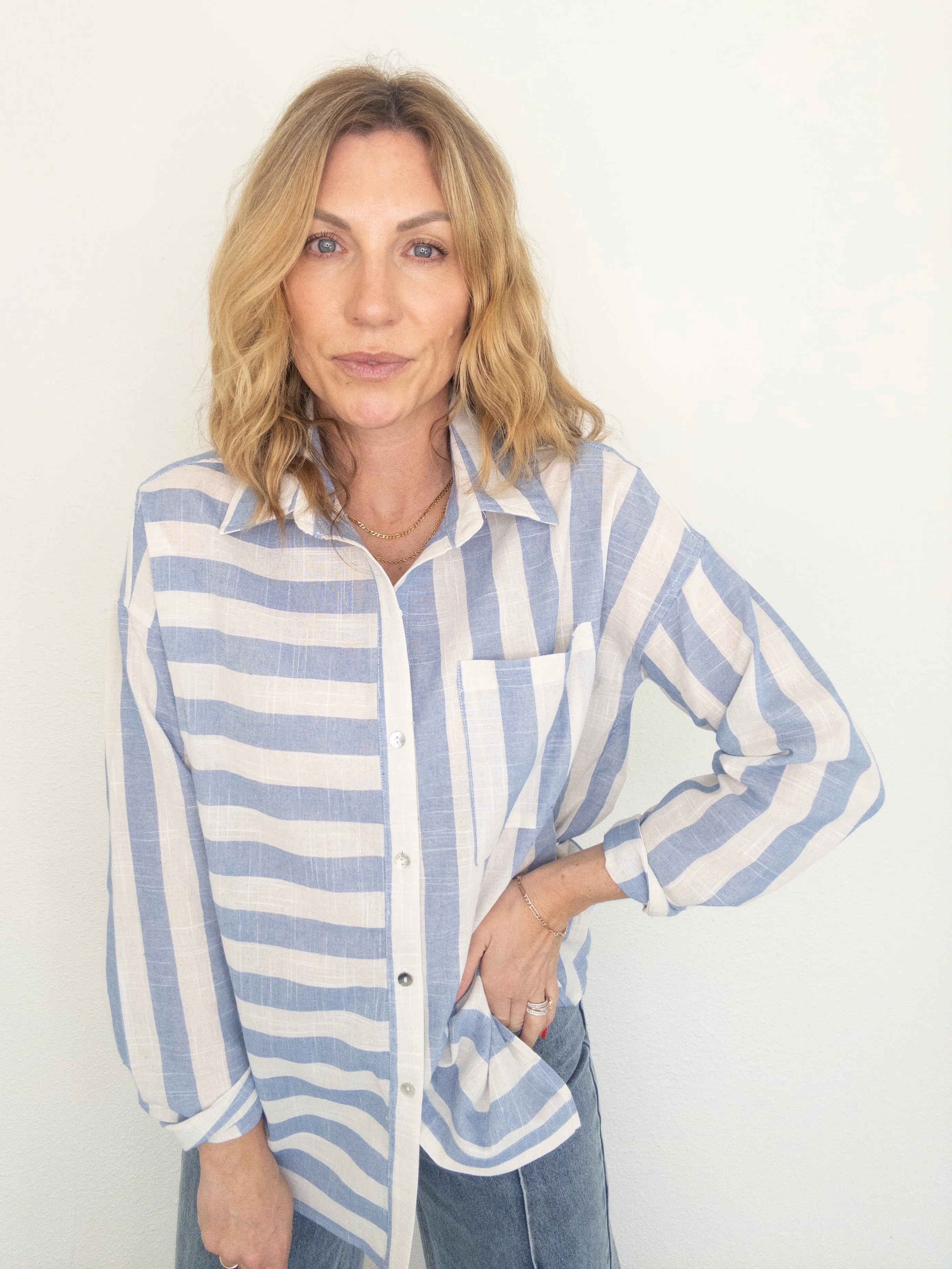 Straight and Narrow Striped Shirt