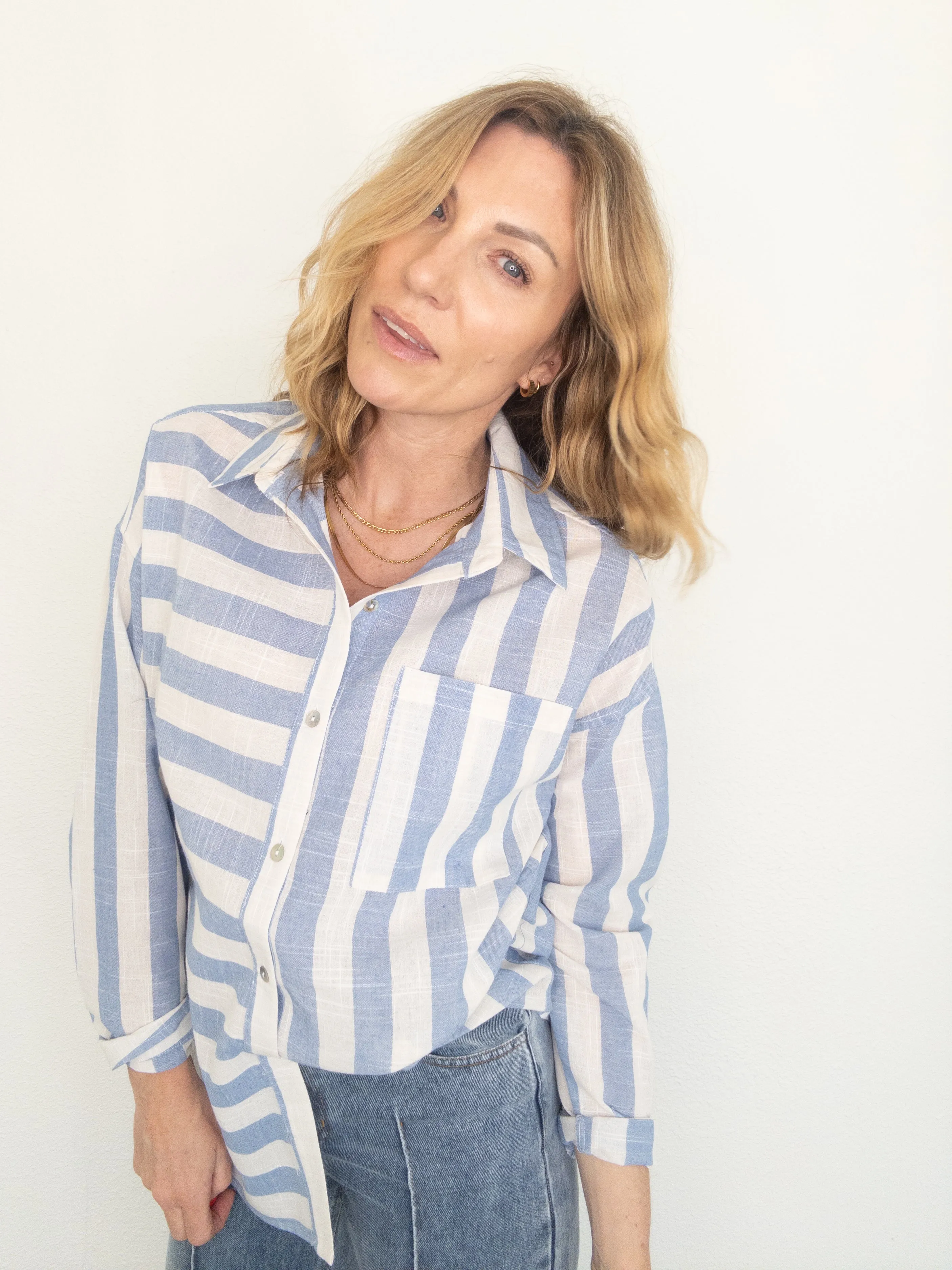 Straight and Narrow Striped Shirt