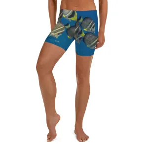 Striped Surgeonfish Stretch Shorts