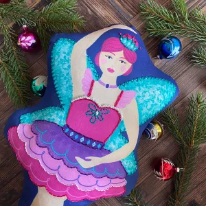 Sugar Plum Fairy Doll: Cut & Sew Panel