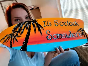 Surfboard Wall Decor