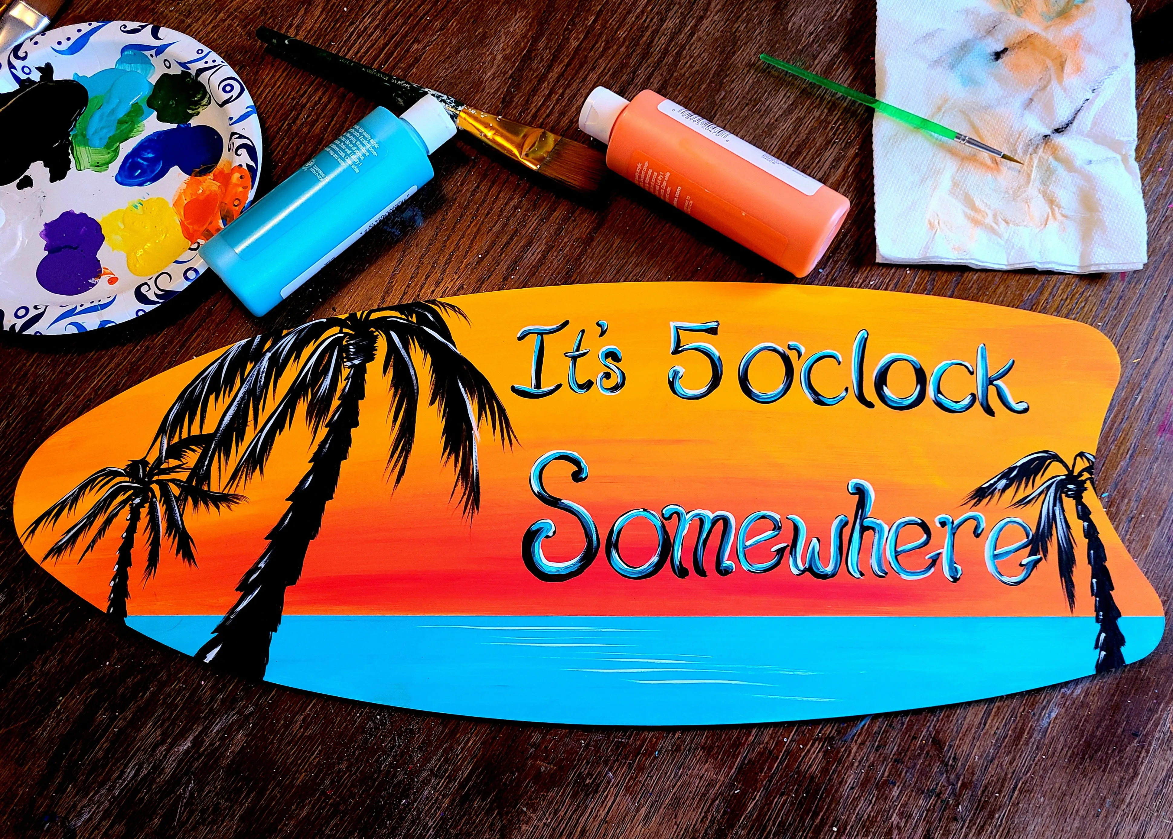 Surfboard Wall Decor