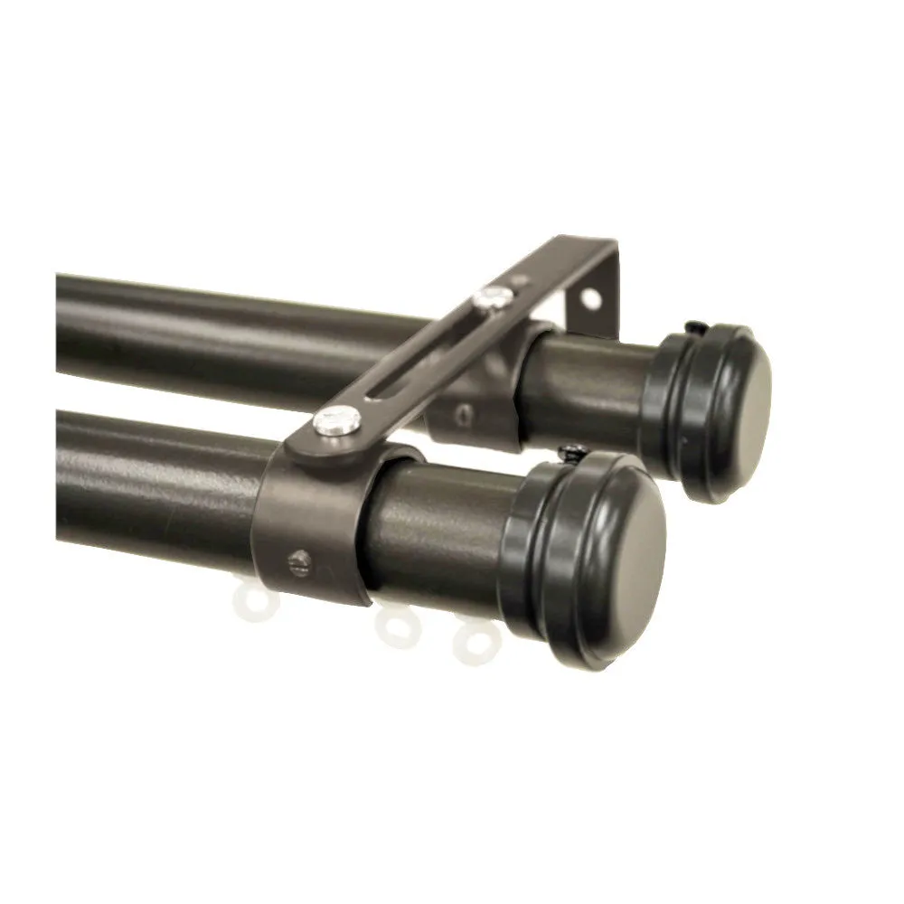 Tekno 25 Double Traverse Curtain Rod Set