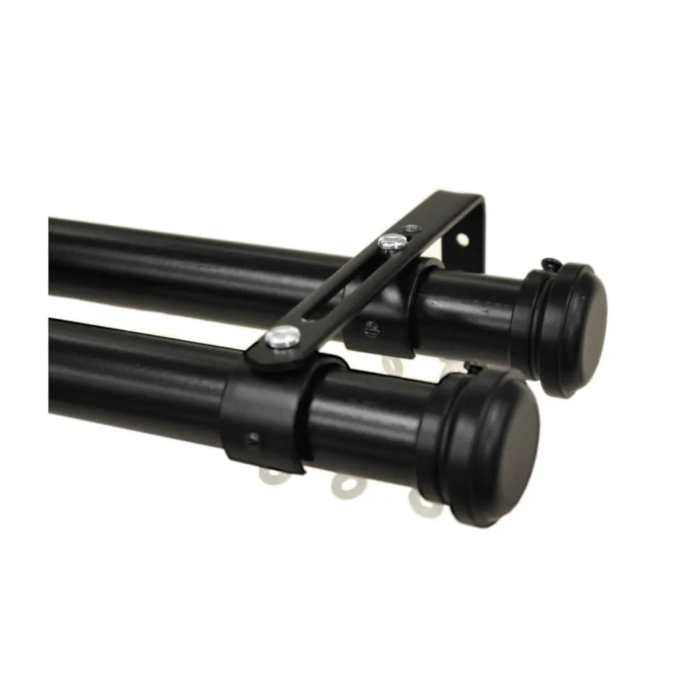 Tekno 25 Double Traverse Curtain Rod Set