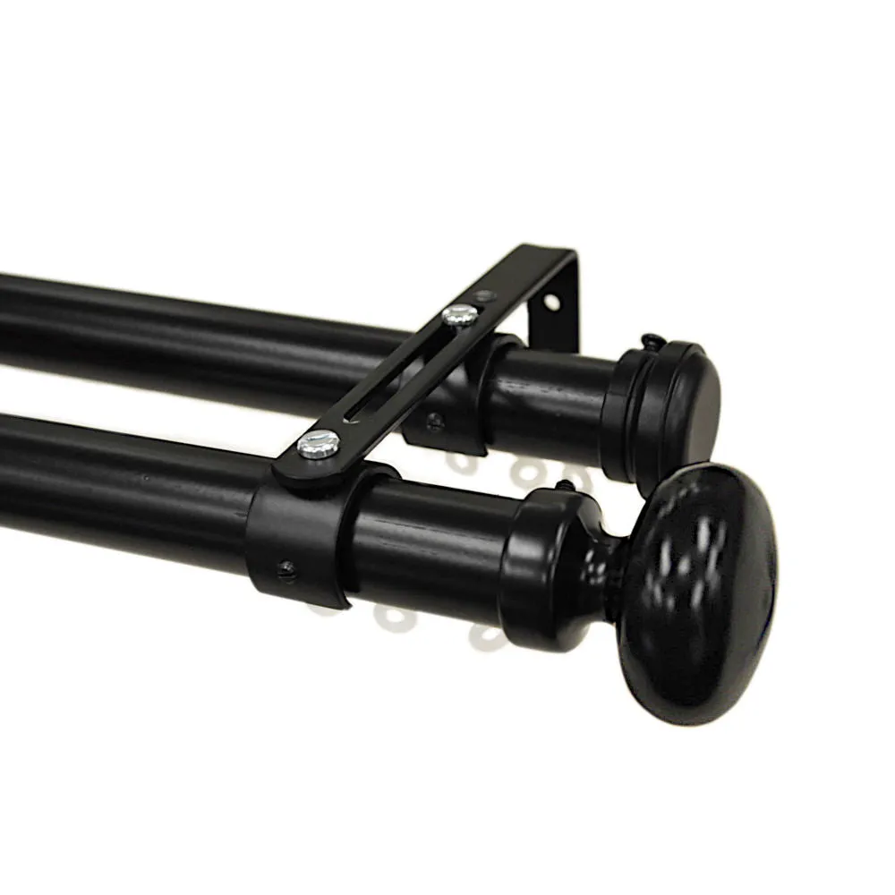 Tekno 25 Double Traverse Curtain Rod Set