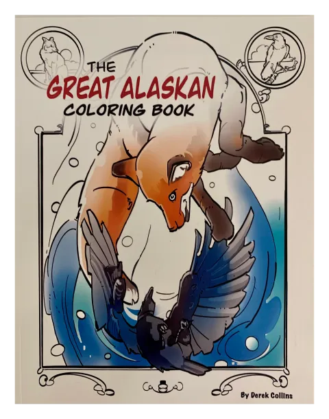 The Great Alaskan Coloring Book by Derek Collins