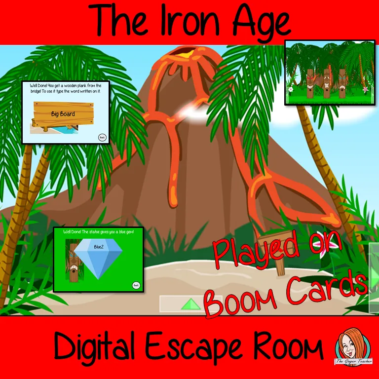 The Iron Age Escape Room Boom Cards