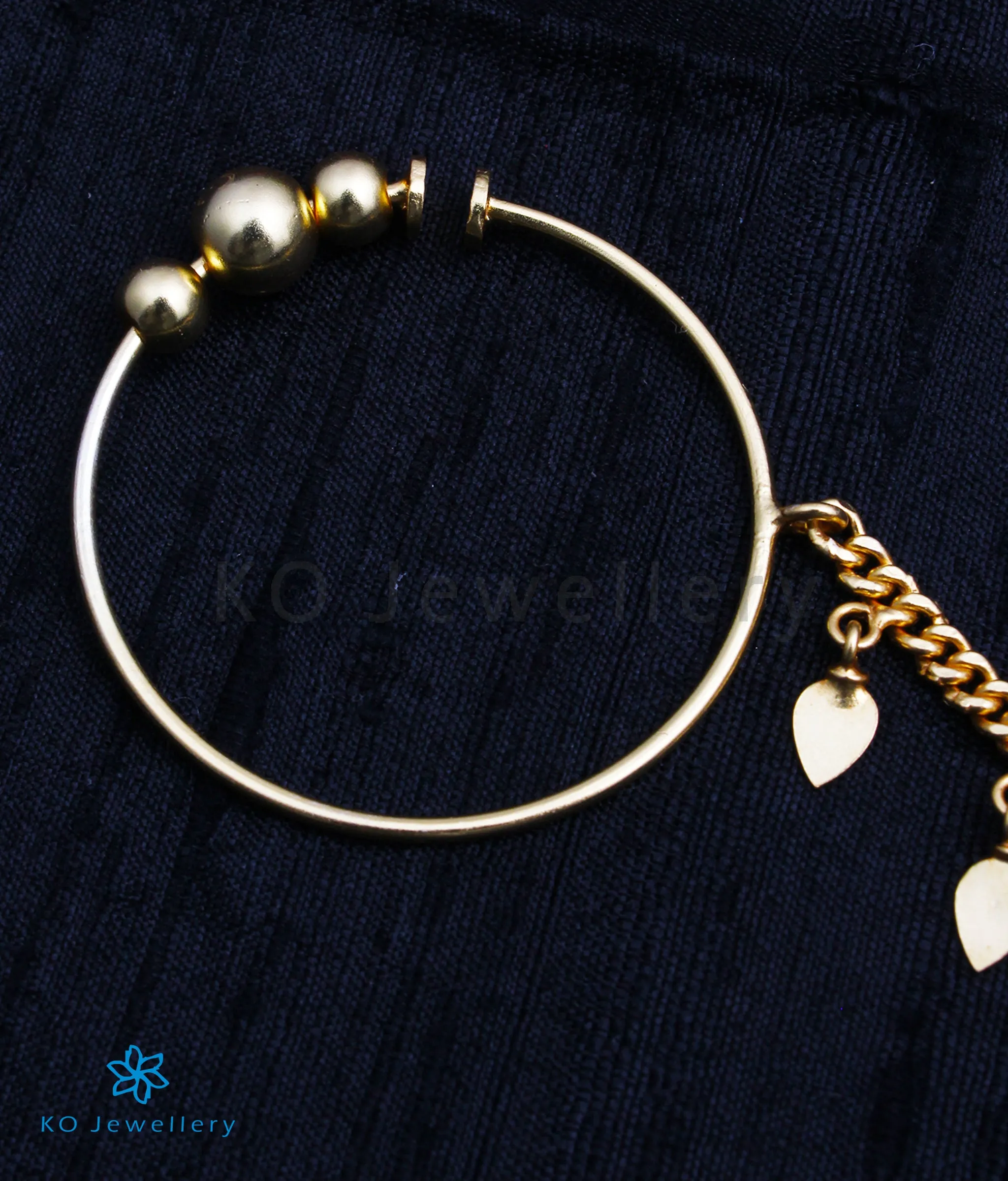 The Kritika Silver  Nose Pin (Pressing/Clip-on)