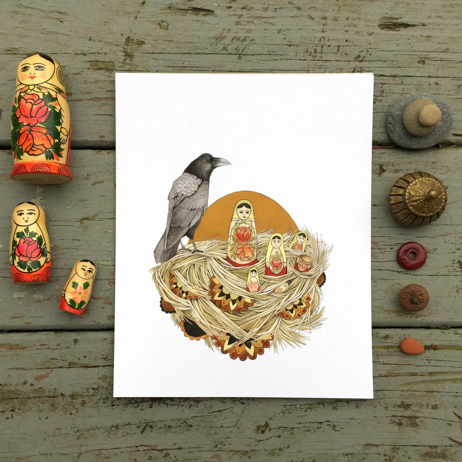 The Nesting Dolls 8x10 Print