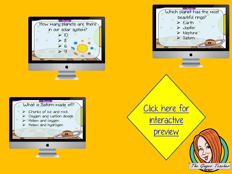 The Planets Revision Questions