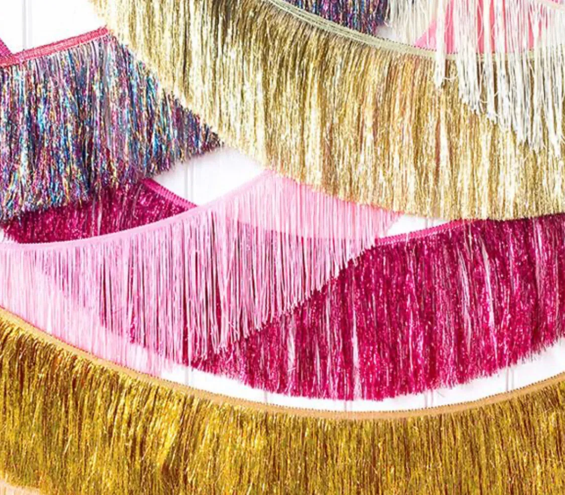 Tinsel Fringe Garlands