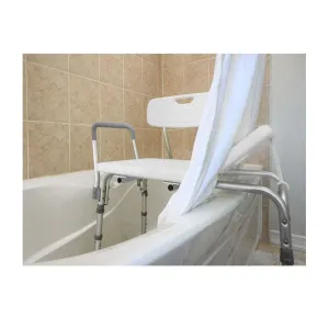 Transfer Bath Bench w/Curtain Control * NEW *