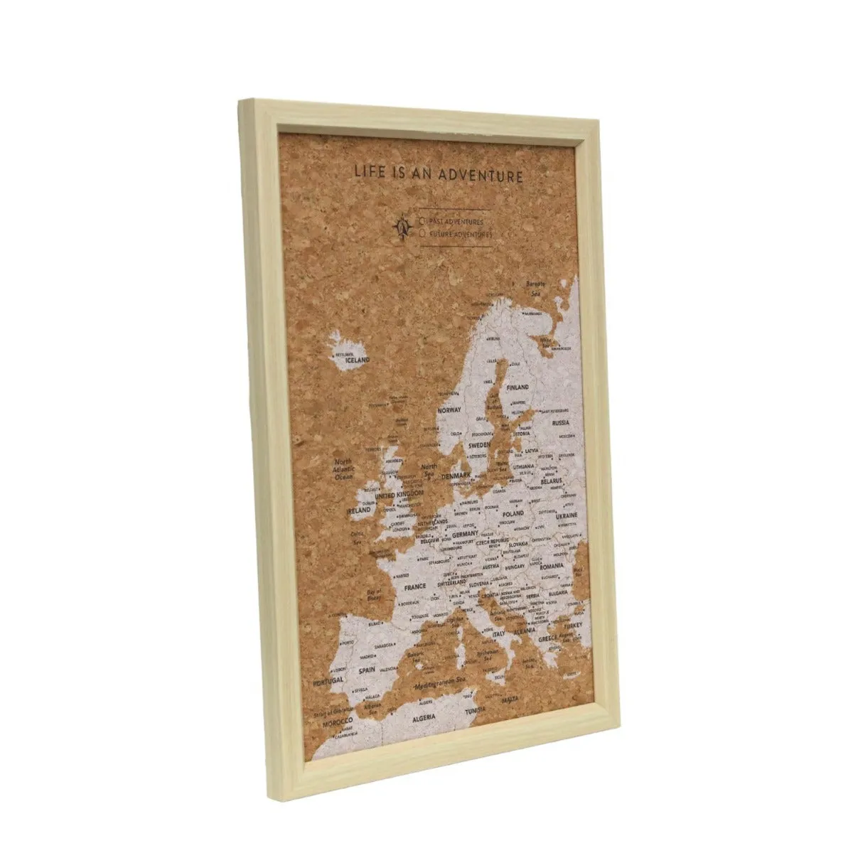 Travel Board Small Europe Map - ONLINE ONLY