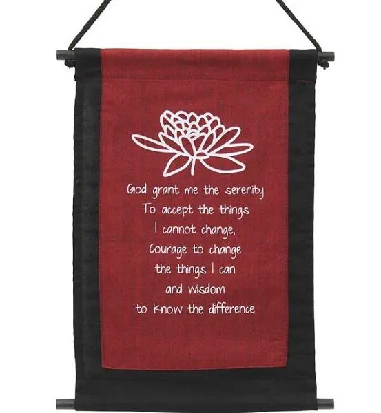 Wall Banner Serenity