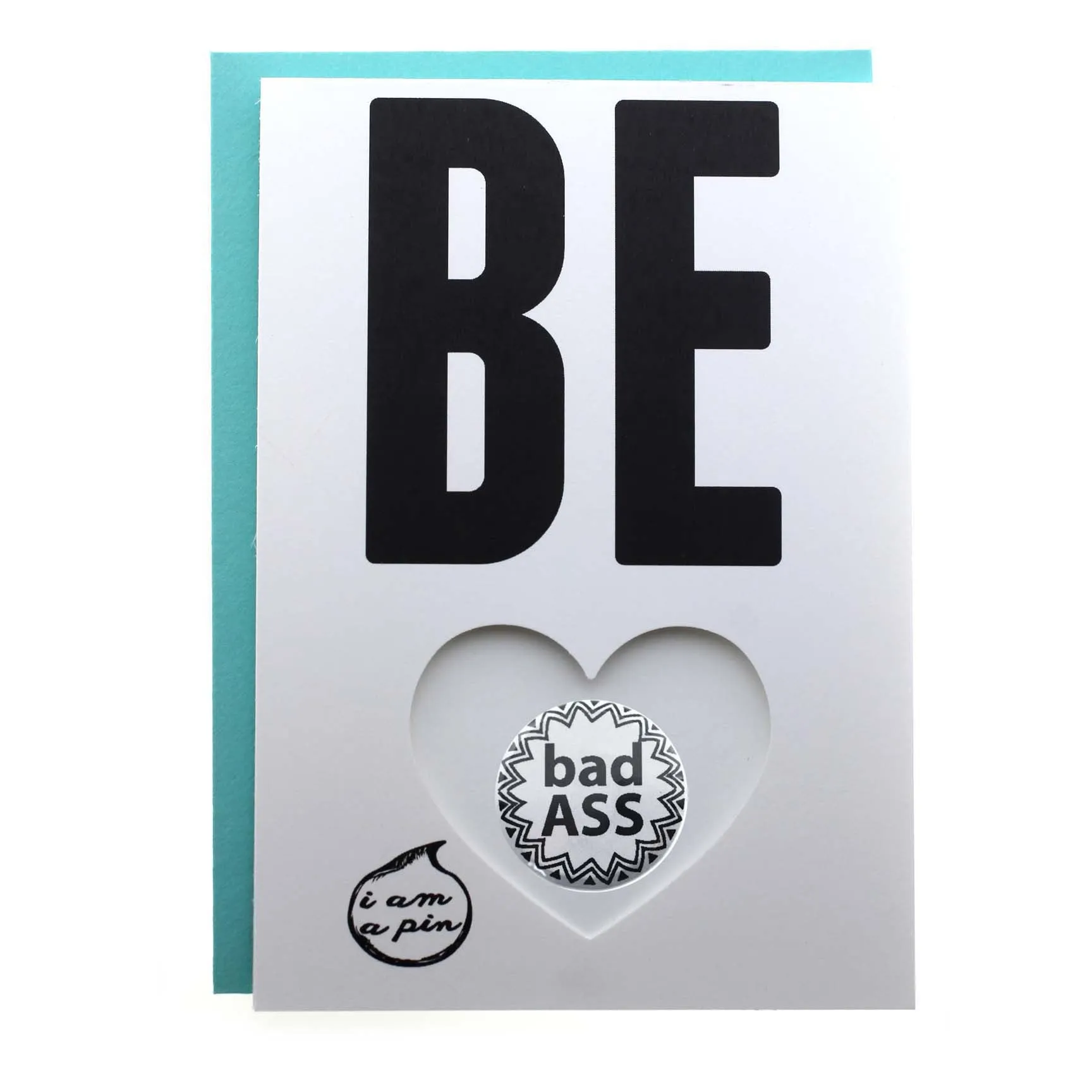 WHOLESALE PIN GREETING CARD - BE