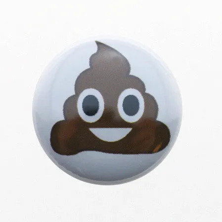 WHOLESALE PIN GREETING CARD - HA - POO BDAY