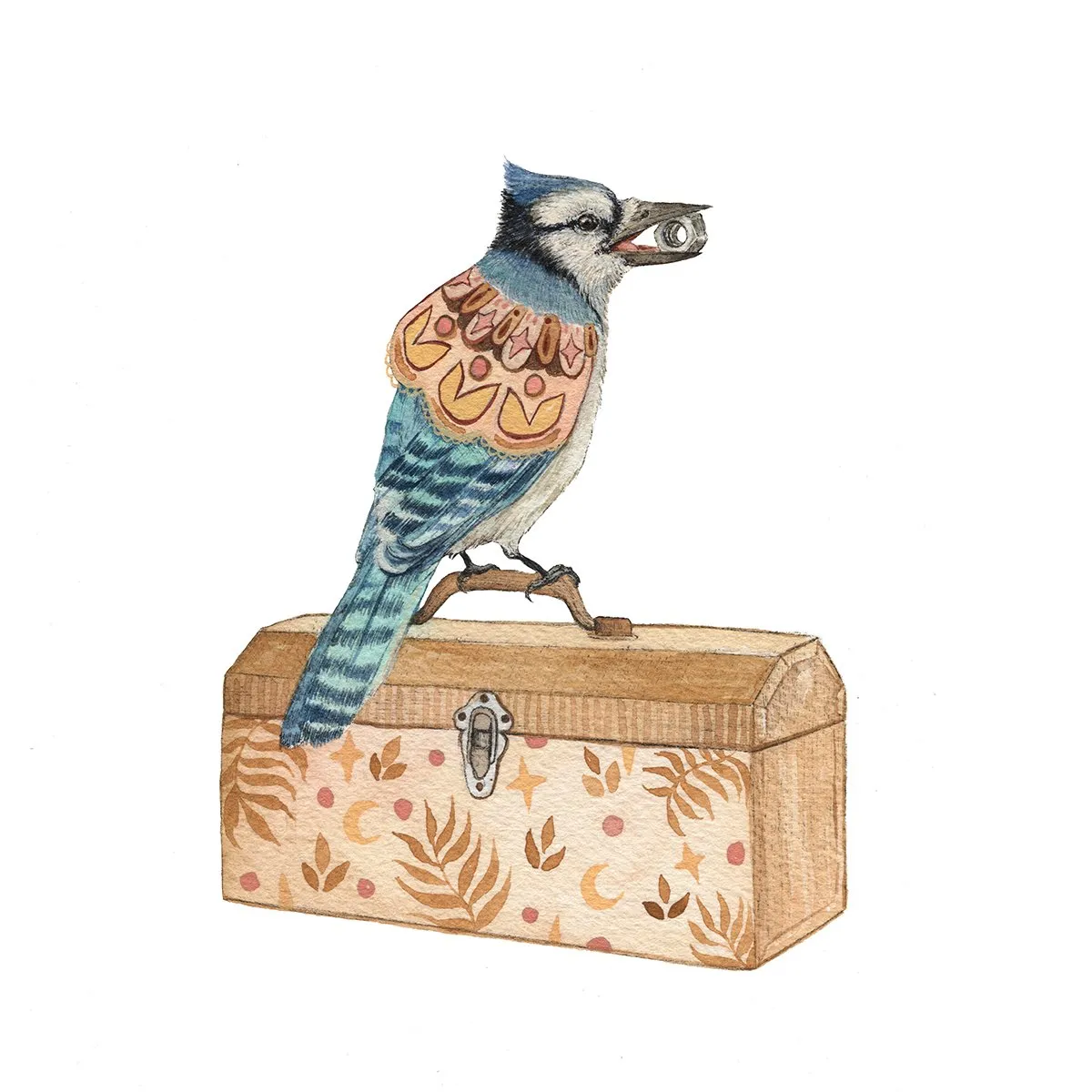 Woodland Home: Alfred's Toolbox 8x10 Print